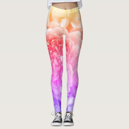Leggings Rosa multicoloridas