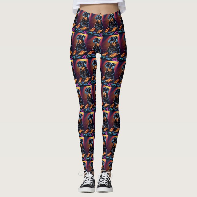 Leggings Rottweiler Djing 4 (Frente)