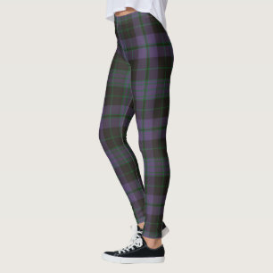 Leggings Roxas do Clero do Clã Scotstee para Mulhe