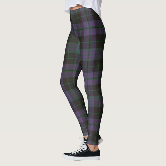Leggings Roxas do Clero do Clã Scotstee para Mulhe (Esquerda)