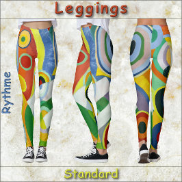 LEGGINGS - "Rythme" - Imagem de Abstrato