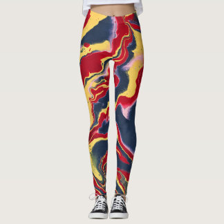 Leggings Sadie 1 Colorido Abstrato Maluco
