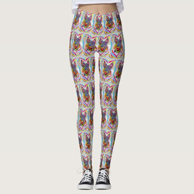 Leggings Schnauzer (Frente)