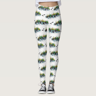 Leggings Seal Pup Party (escolha a cor)
