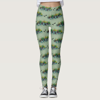 Leggings Seal Pup Party (Verde Claro)
