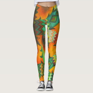 Leggings Serpentes Fiery