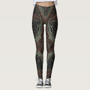 Leggings Simétricas Mystic Roots