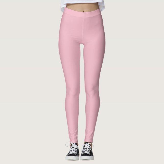 Leggings simples de crepe (Frente)