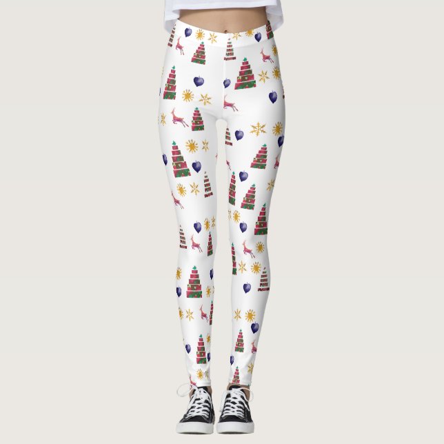 Leggings sobre festas (Frente)