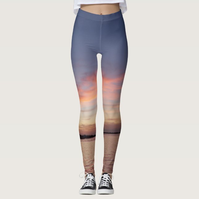 Leggings solares de Florida Keys (Frente)