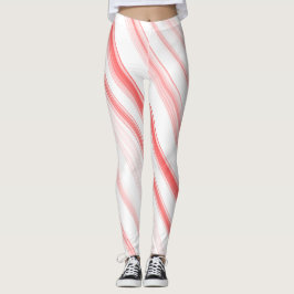 Leggings Spandex Compactação de Canas de Natal