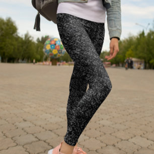 Leggings Sparkle Negra Moderna