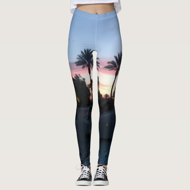 Leggings Sunset de Las Vegas por HAS Jewels (Frente)