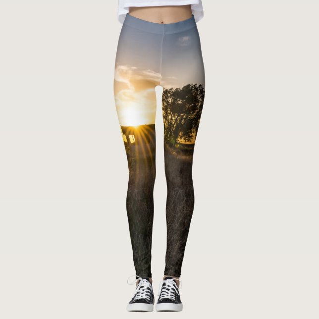 Leggings Sunset do Colorado Abandonadas (Frente)