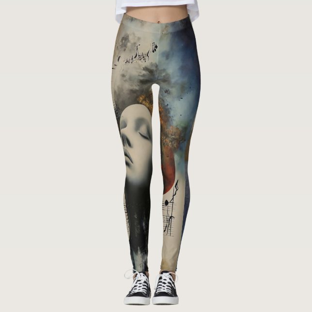 leggings super cool comodos para gym (Frente)