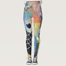 Leggings Tabela Periódica Pop Art Paolozzi