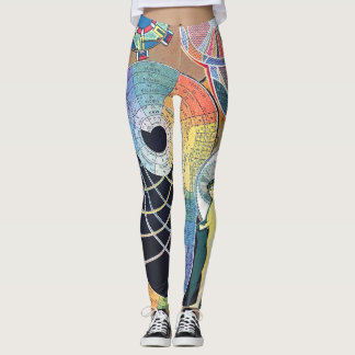 Leggings Tabela Periódica Pop Art Paolozzi