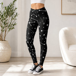 Leggings Tema Lua Celestial