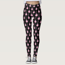 Leggings Tender Flamingo Series Design 3