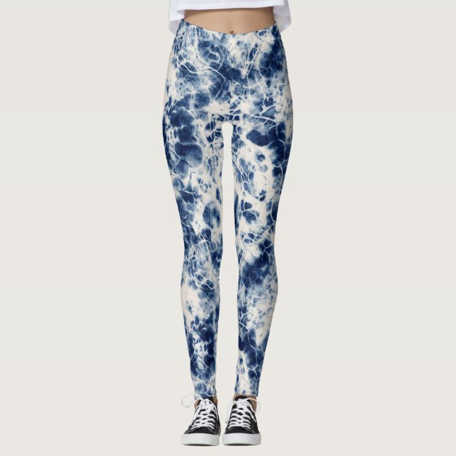 Leggings Tie Dye Mármore (Frente)