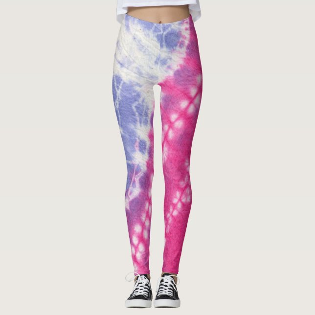 Leggings Tie Dye Rosa (Frente)