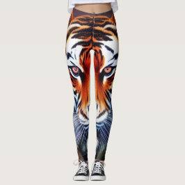 Leggings Tiger Bait All-Over-Impressão