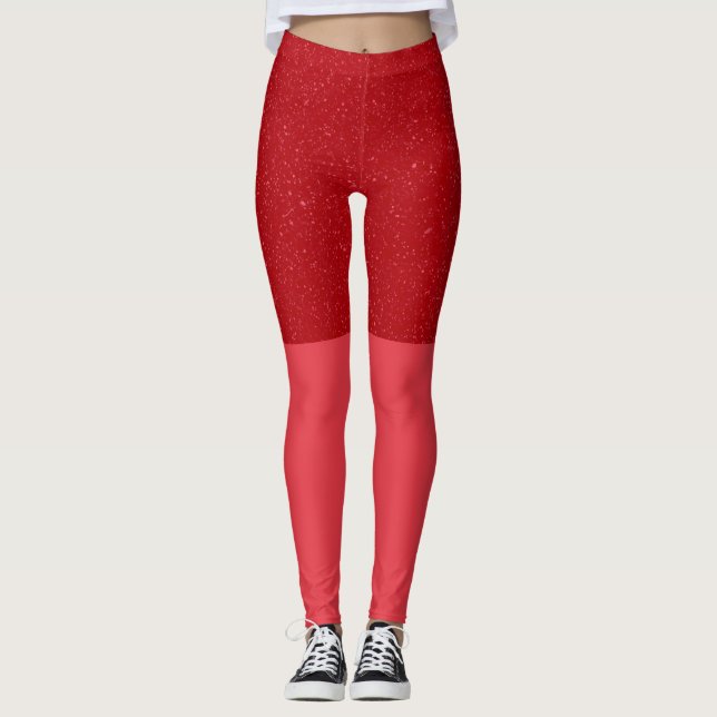 Leggings Tomato Speckle Top Panel – Personalizávei (Frente)