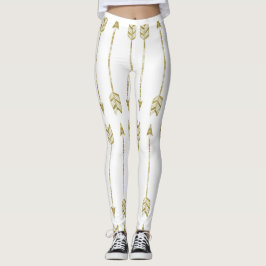 Leggings - Tribal Arrows Dourados