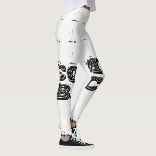 Leggings Uma mistura de charme de vintage