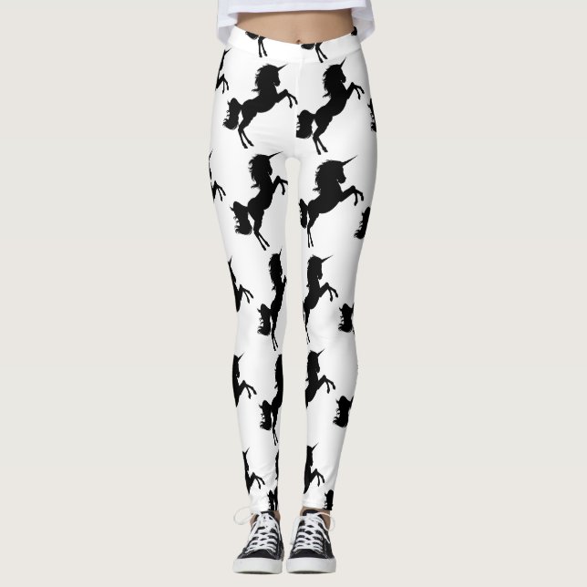 leggings unicórnicas bonito de na moda (Frente)