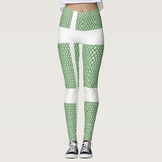 Leggings Verdes Fofas (Frente)
