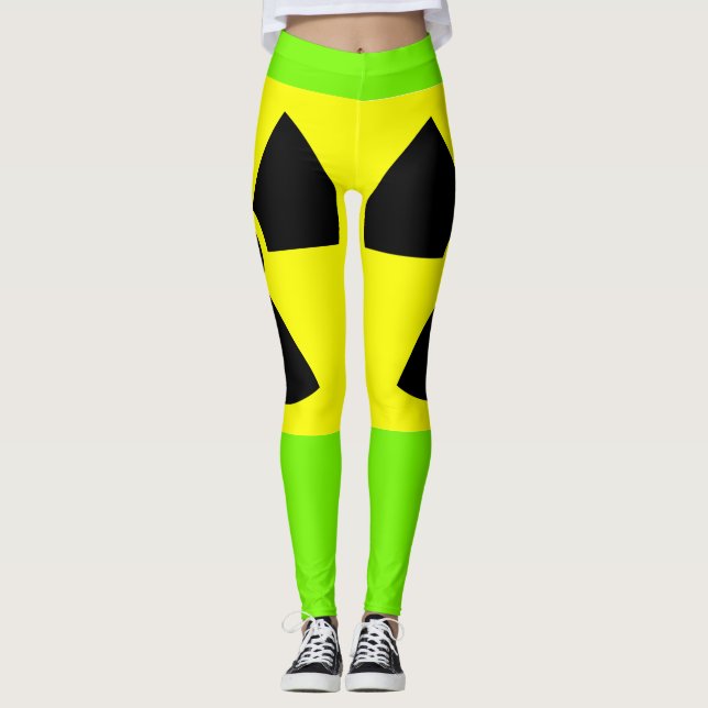 Leggings verdes radioativas (Frente)