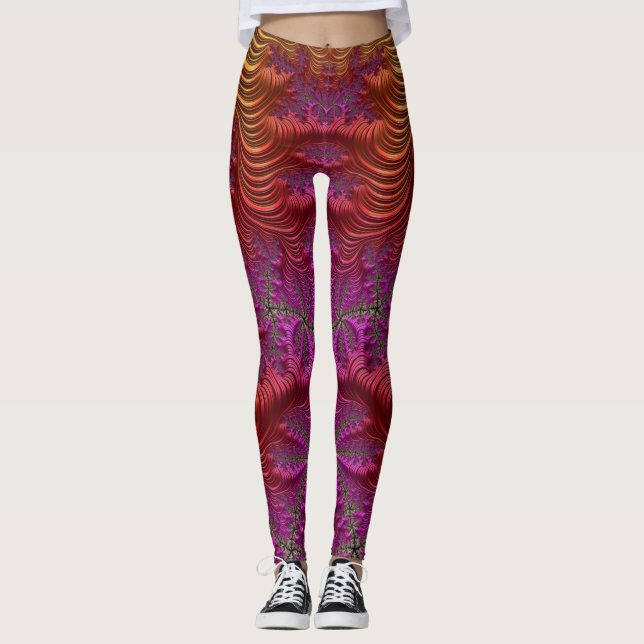 Leggings ~verso cor de laranja ~ Original (Frente)