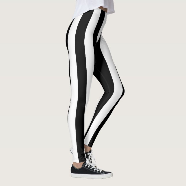 Leggings Verticais Grandes Pretos (Direita)