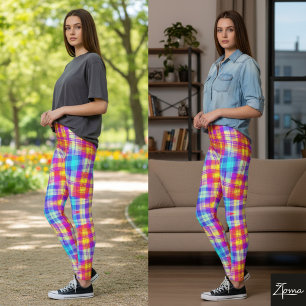 leggings vibrantes