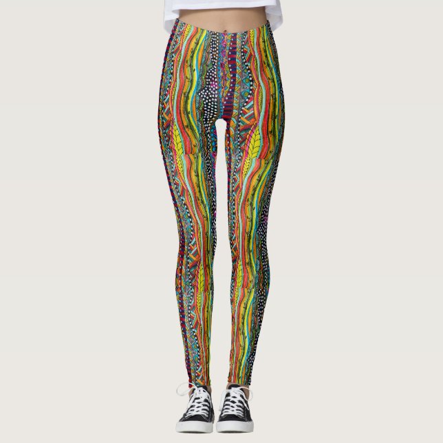 Leggings / visto atlético-boxer (Frente)
