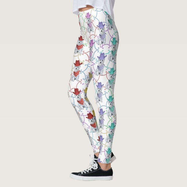 Leggings West Highland White Terrier (Esquerda)