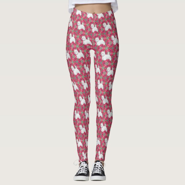 Leggings West Highland White Terrier (Frente)
