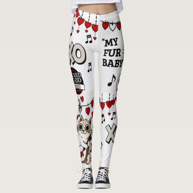Leggings Wicked Good Fur Baby (Frente)