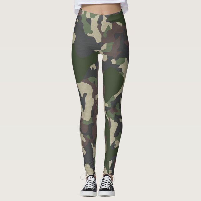 Leggings X da Camouflage (Frente)
