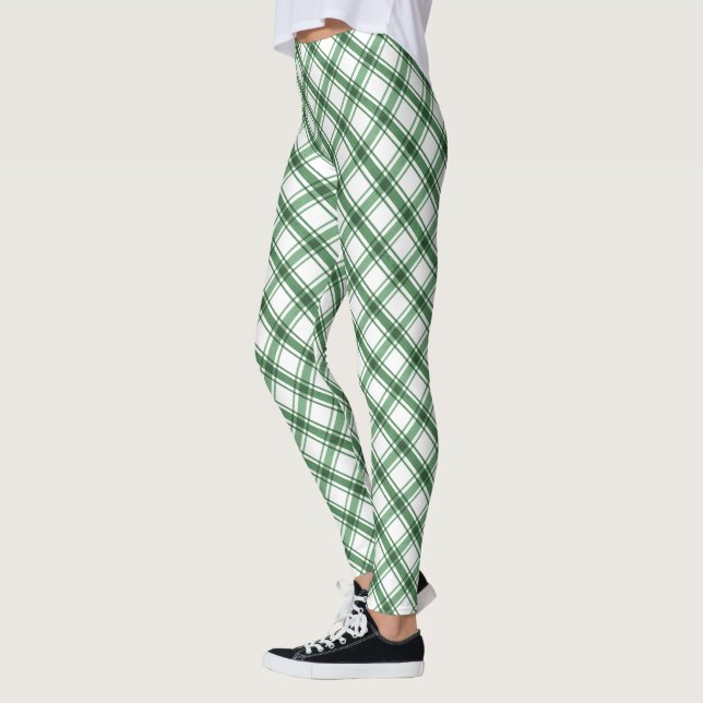 Leggings Xadrez Verde (Esquerda)