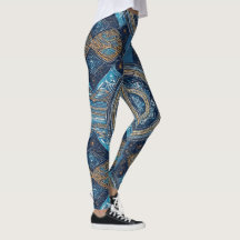 Leggings Yoga de Alta cintura com padrão único