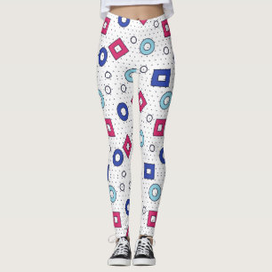 Leggings Yoga do estilo Synthwave/Vaporwave