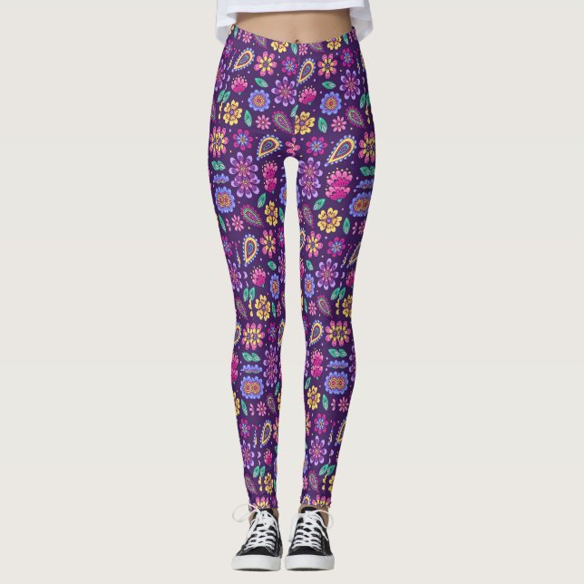 Leggings Yoga Premium - Estilos resistíveis e resi (Frente)