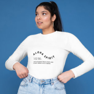 Lei da Camisa de Sobrevivência do Havaí, Aloha Spi