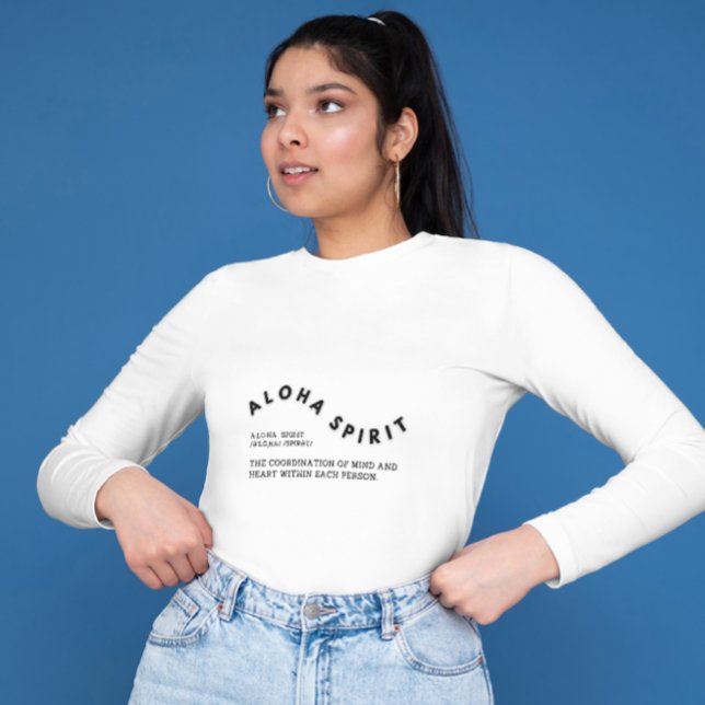 Lei da Camisa de Sobrevivência do Havaí, Aloha Spi (Aloha Spirit Shirt)