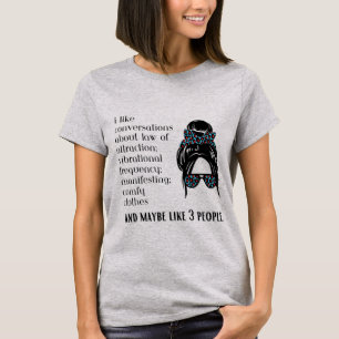 Lei de Atração de T-Shirt Manifesto