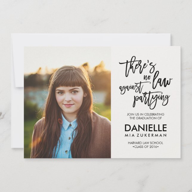 Lei Inexistente Contra O Convite À Graduação De Pa (Frente)