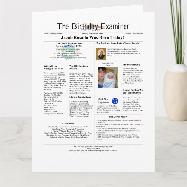 Leia a Descrição - Apenas Cartão de Agradecimento  (Frente)