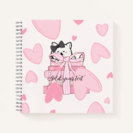 Leia • Ame • Escreva – Caderno de Gato & Livro